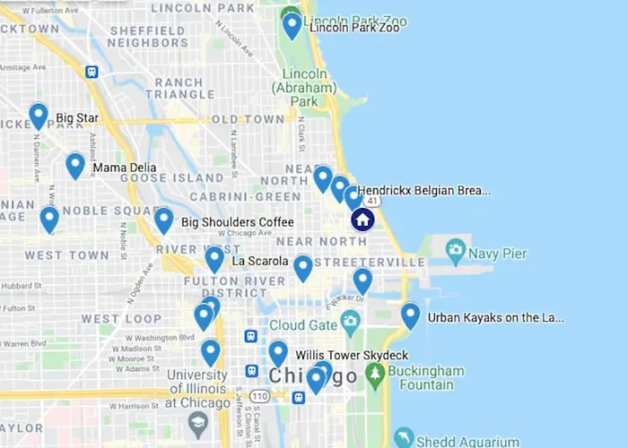 Apartment Gold Coast Mag Mile Location #2 Chicago